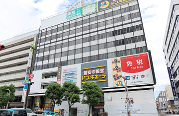 アトム岡山の外観
